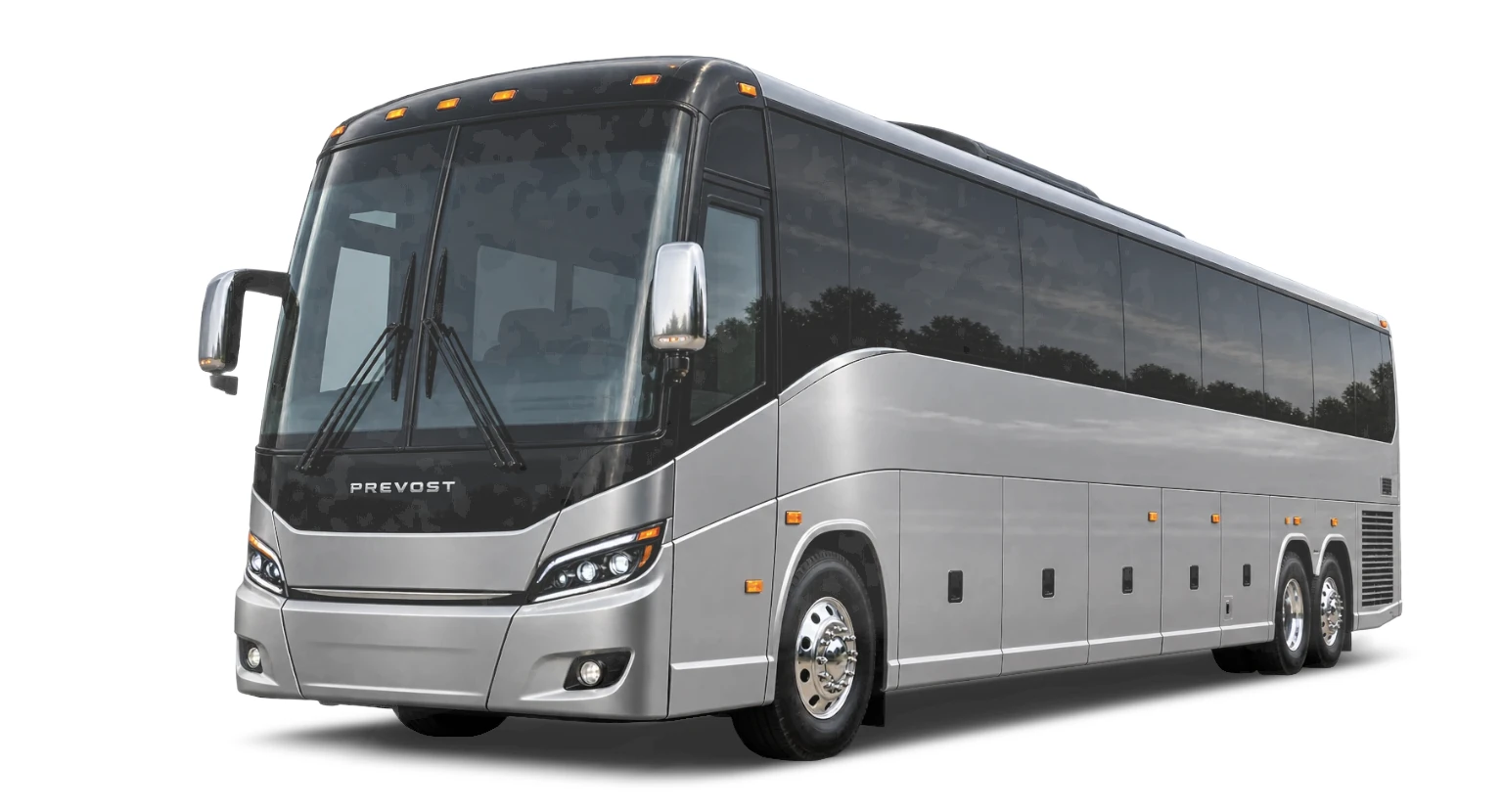 56-passenger luxury coach bus