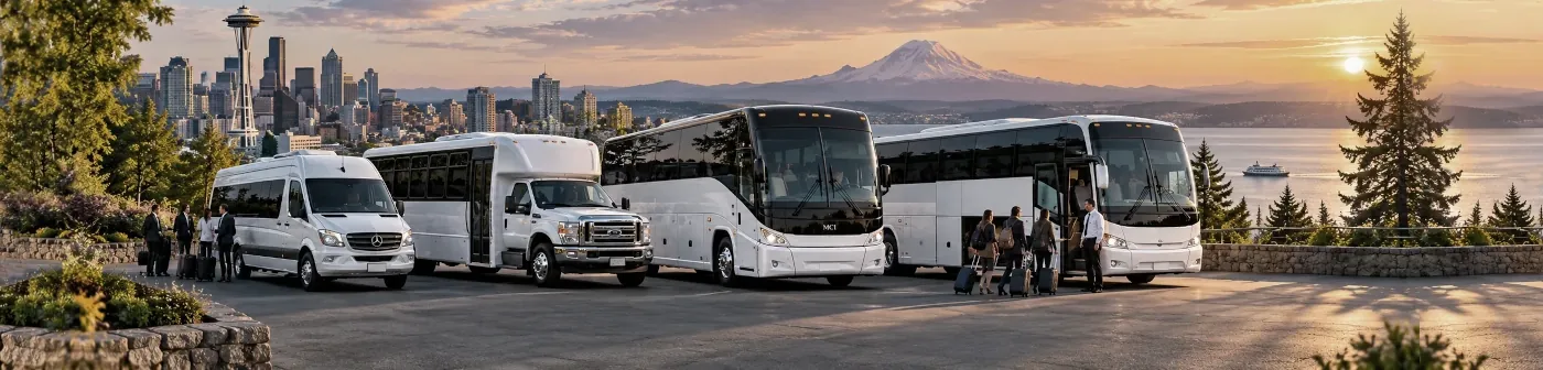 Group transportation vehicles for smaller passenger groups
